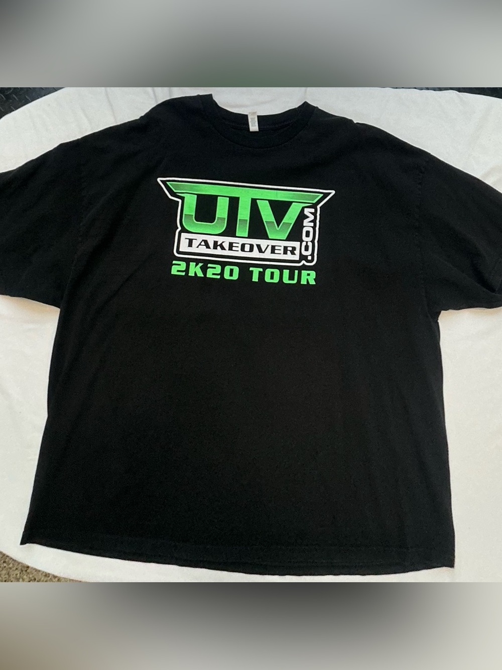 UTV Takeover 2K20 Tour Black Graphic Tee